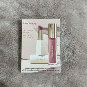 Rare Beauty mini Mauves lip duo